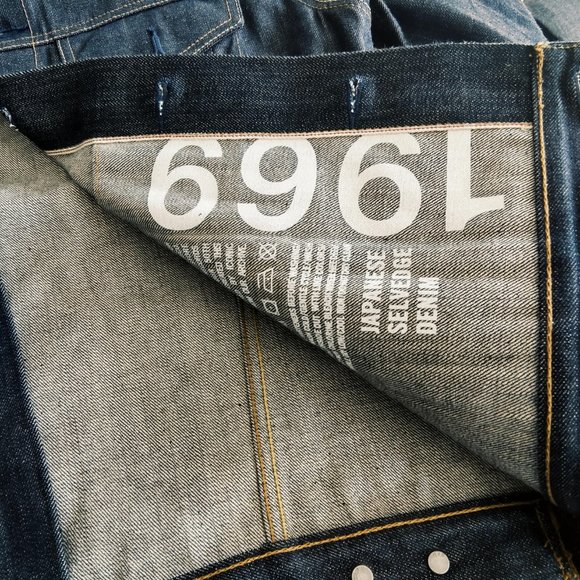 GAP Raw Selvedge Denim Western Jacket - Picture 5 of 7